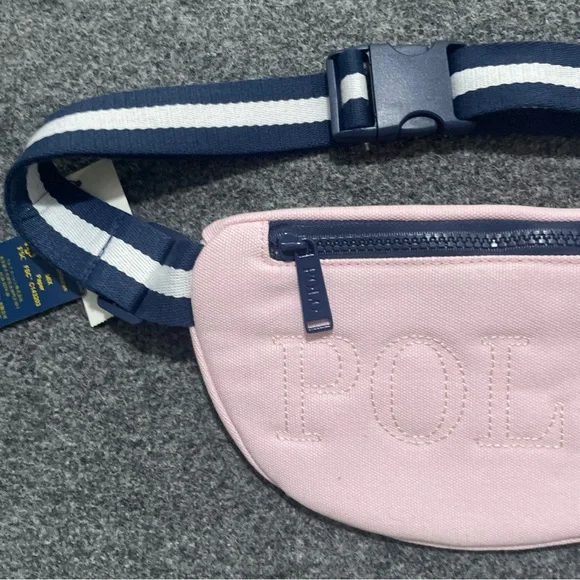 Polo Ralph Lauren Fanny pack pink canvas - Picture 7 of 7